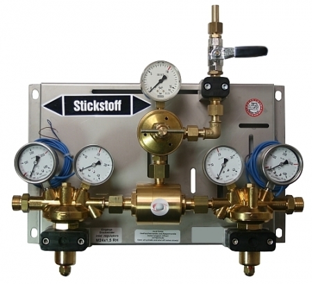 Automatische Umschaltanlage, Typ UA für Stickstoff