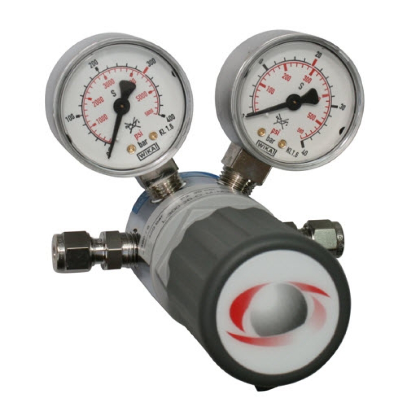 Reinstgasdruckminderer für Leitungseinbau